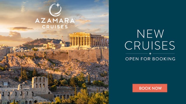 Azamara New 2026/27 Winter Cruises