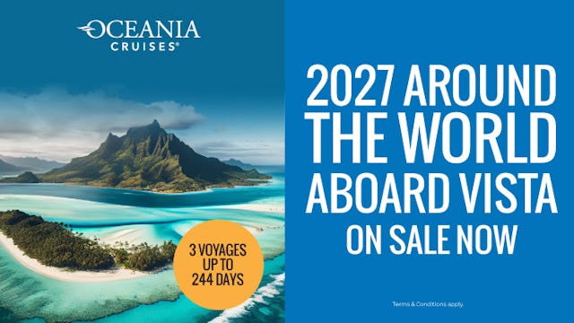 2027 Around the world aboard Vista