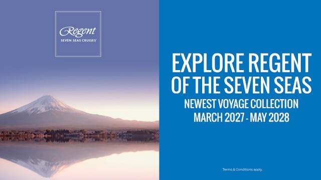 2027-2028 Voyage collection with Regent