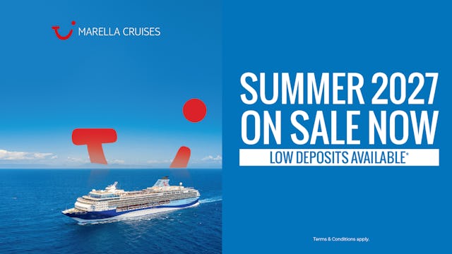 Summer 2027 on sale with Marella Cruises