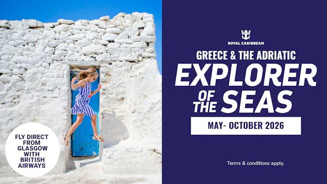 Fly direct from Glasgow with British Airways